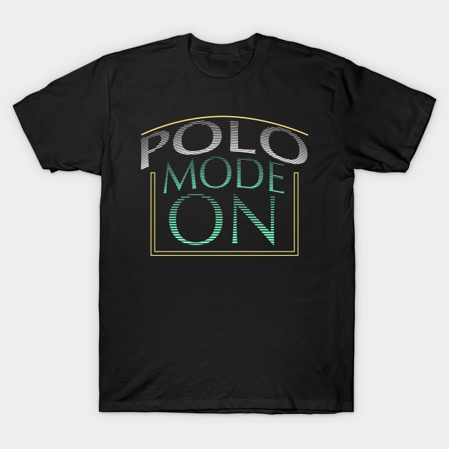 Polo Mode On T-Shirt by Schimmi